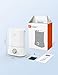 TaoTronics 26dB Quiet Humidifiers for Bedroom, 4L Ultrasonic Cool Mist Humidifier, 12-50 Hours, Easy to Clean, Nano-Coating, 360° Nozzle, Auto Shut-Off [Upgraded](White)
