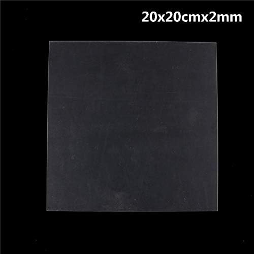 HATCHMATIC 2-5mm Thickness Clear Acrylic Perspex Sheet Cut Plastic Transparent Board Plexiglass Panel Organic Glass polymethyl methacrylate: 20x20x2