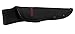 CRKT Ruger Accurate Fixed Blade Knife with Sheath: Hunting and Outdoor Knife, Satin Drop Point Blade, Textured Rubber Grip, Nylon Sheath R2201