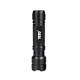 YETO Ultra Bright Three-modes 5W Self Defense LED Tactical Flashlight for Outdoor Camping Hiking Fishing or Emergency