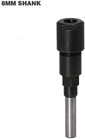 HOPEHY 8MM Shank Router Bit Collet Extension Router Shank Bits