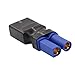 2 Pcs No Wire Connector Female EC5 to XT90 / XT-90 Male Adapter for Rc
