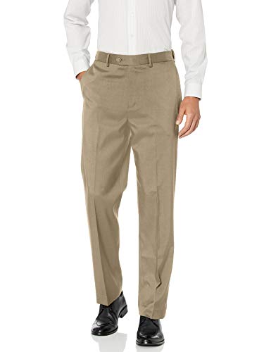 SAVANE Mens Pants Slacks Straight Fit 