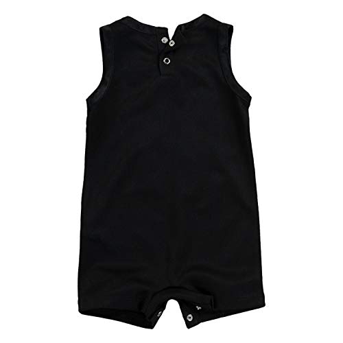 Jordan Baby Basketball Jersey Romper (Black(556169-023)/Red, 6 Months)