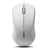 Rapoo 3-Button Wired USB Optical Silent Mouse