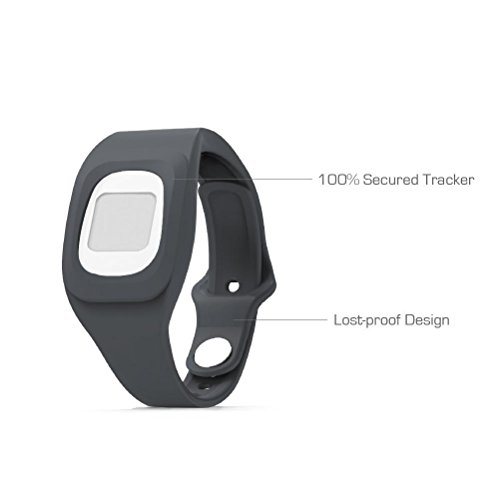 WoCase ZipBand Fitbit ZIP Accessory Wristband Bracelet (Light ice blue,One size, fits most wrist, 2016 Upgrade Version, Secured, Lost-Proof)for Fitbit ZIP Activity and Sleep Tracker (Turn Your Fitbit ZIP into Wearable FLEX/FORCE/CHARGE,Fastener Secures Yo - Thumbnail 4