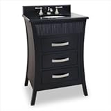 Jeffrey Alexander VAN032 Barcelona Vanity, Black