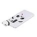 Soft TPU Case for Galaxy S9 Plus,3D Flexible Rubber Case for Galaxy S9 Plus,Herzzer Premium Stylish Cute Panda Printed Slim Fit Shockproof Scratch Resist Silicone Bumper Back Cover