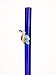 Hummingbird Glass Straws Sky Blue Turtle on Blue Straight Straw 9 in x 9.5 mm With Cleaning Brush