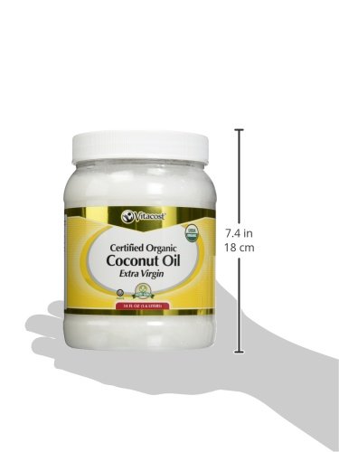 Vitacost Extra Virgin Certified Organic Coconut Oil -- 54 fl oz
