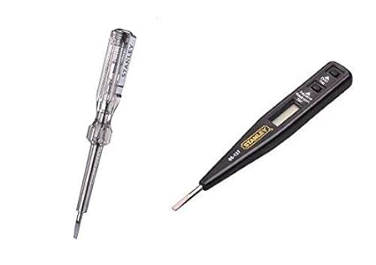 Stanley 66-137 and 66-120 Lineman and Digital Tester Combo (Multicolor)