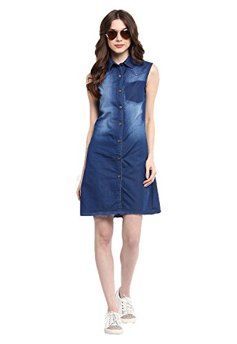 denim western dress