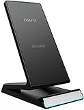 iPhone X Wireless Charger, ELLESYE 10W Fast Wireless Charger Charging Stand for Galaxy S9 S9 Plus Note 8 S8 S8 Plus S7 S7 Edge Note 5 S6 Edge, 5W Standard Charge for iPhone X/8/8 Plus (No AC Adapter)