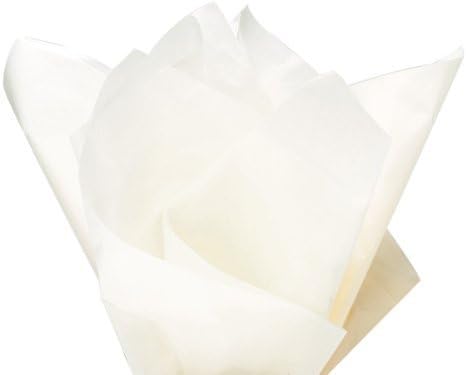 Soft Ivory Birch Bulk Tissue Paper 15 Inch x 20 Inch - 100 Sheets