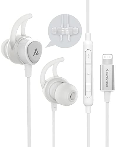 ADPROTECH Lightning Headphones Earphones Magnetic Earbuds in-Ear