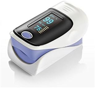 Oximeter for OLED finger to measure oxygen levels in blood SpO2 and pulse rate by OXYBIOS