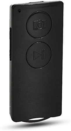 Bluetooth Multimedia Remote - For Tablets, iPhone 6 or Samsung Galaxy S5 - Works With iOS & Android - Controls Camera Video Music & Siri - Place Your Smart Phone Anywhere - 2 Year Guarantee
