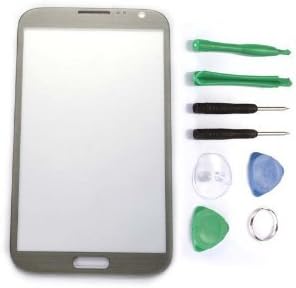 Gray Glass Lens Replacement For Samsung Galaxy Note 2 GT-N7100 + Free Tools