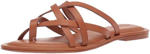 Amazon Brand - 206 Collective Women's Solo Leather Slide Sandal