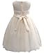 PLwedding Girl Clothes Lovely Evening Dresses Cute Pageant Dresses Ivory Size 2-3
