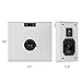 Fluance SXBP2WH Home Theater Bipolar Surround Sound Speakers (White)thumb 1