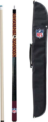 Imperial Officially Licensed NFL Merchandise: 57" 2-Piece Billiard/Pool Cue with Soft Case, Washington Redskins