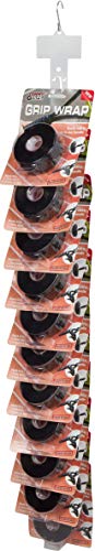 Tommy Tape Silicone Grip Wrap 12 Unit Clip Strip for Impulse Merchandising (Sports/Fitness Packaging)