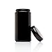 Infinity Jars, Ultraviolet Glass Jar 500 ML (17 fl oz) Pack 3 Smell Proof, Antistatic, Light Blocking Container for Herbs, Coffee, Tea & Spices Durable, Travel-Friendly Storage
