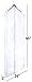 Handy Laundry Clear Vinyl Gown Bag - Protect Your Clothing While Traveling and Dust Free While Hanging in Your Closet. Ideal for Coats, Suits, Dresses or Gowns - Set of 2 (24 X 65 Inches)