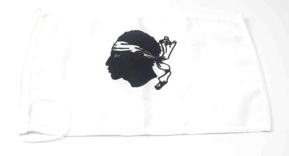 New Marine Host Country Flag Corsica 20x30 cm Professional Quality