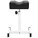 Best Choice Products Adjustable Pedicure Manicure Footrest Stool for Spa, Salon, Black/White