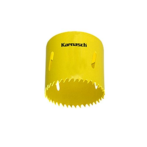 KARNASCH 201500065 Bi-Metal Cobalt 8% HSS-E Crown Saw, 38 mm Useful Length, 65 mm Cutting Diameter, 2.5 mm Cutting Width