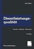 Image de Dienstleistungsqualität: Konzepte ― Methoden ― Erfahrungen (German Edition)