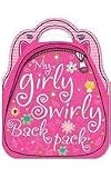 My Girly Swirly Sticker Backpack