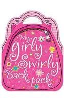 My Girly Swirly Sticker Backpack