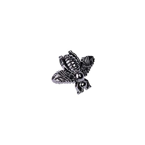 Misright 2 Sets Bee Metal Purse Handba DIY Handbag Shoulder Bag Purse Hardware Accessories (BK) - Thumbnail 4
