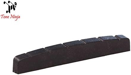 Tone Ninja USA Made Slotted Nut Flat bottom Fender, Musicman Black
