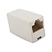 VizGiz 5 Pack RJ45 Female to Female Cat5e Ethernet Coupler, Cat6 Compatible, 8P8C, Straight Through, Gigabit Ethernet, Indoor Use, 56V DC Max, Computer, Router, Switch, IP Camera Compatible