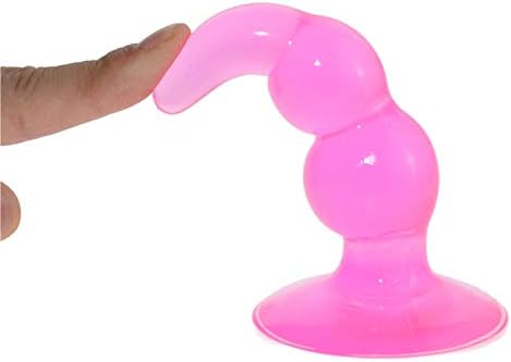 4 Inch Jelly Pleasure BÚtt Plug - Bulbs Probe, Includes Flared Base for Safety, Tail Plug of Product
