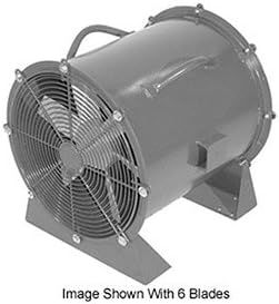 Americraft 60" TEFC Aluminum Propeller Fan With Low Stand 10 HP 57200 CFM