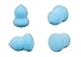 GCIYAEN 4pcs Pro Beauty Flawless Makeup Blender Foundation Puff Multi Shape Sponges