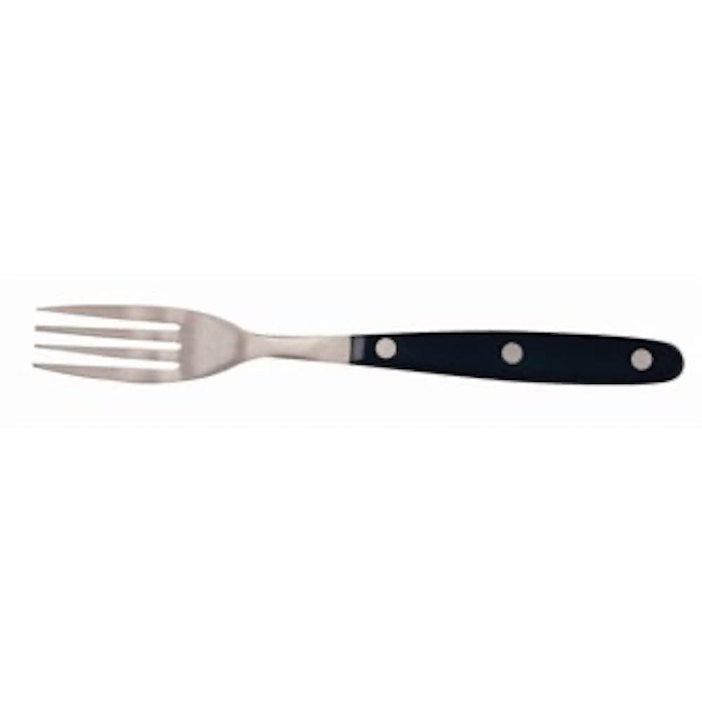 Stalwart C135 Steak Fork, Black Handle (Pack of 12)