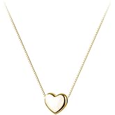 SLUYNZ Genuine 925 Sterling Silver Tiny Love Heart Pendant Necklace for Women Simple Sweet Heart Choker Necklace
