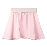 STELLE Ballet/Dance Chiffon Wrap Skirt for Toddler/Girls/Women with Tie Waist