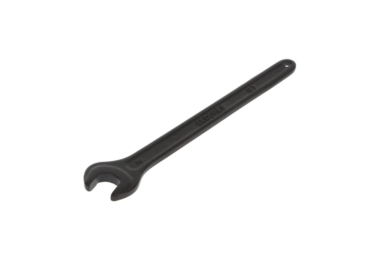GEDORE 894 8 Single Open-End Spanner 8 mm High-Quality Vanadium Steel Anti-Glare Look Manganese Phosphated According to DIN 894