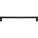 Top Knobs - TK945BLK - Kinney Pull 8 13/16" - Flat Black - Lynwood Collection