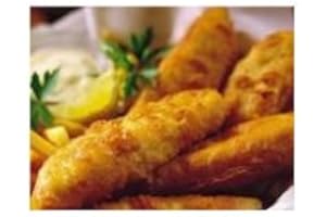 King and Prince Mrs Friday Seafood Beer Battered Cod Fillet, 2.5 Pound -- 4 per case.