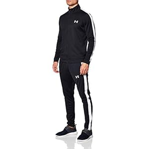 Under Armour Emea Track Suit heren Comfortabel joggingpak met zacht binnenmateriaal, warm en sneldrogend trainingspak…
