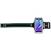 HILDA Armband Compatible Galaxy Note 5 Feartured with Sport Scratch Resistant Material Slim Lightweight Dual Arm Size Slots Sweat Resistant Key Pocket with Headphone Ports Black