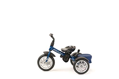 Bentley Trike - All Terrain Toddler Bike 6-in-1, Officially Licensed & Designed by Bentley Motors UK; Baby to Big Kid Tricycle is a Compelling Statement of Performance & Luxury, Sequin Blue